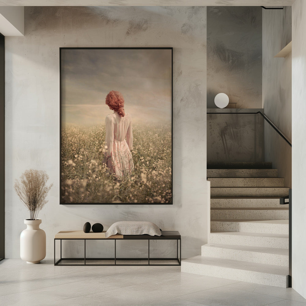 Feld in Pastell | Poster