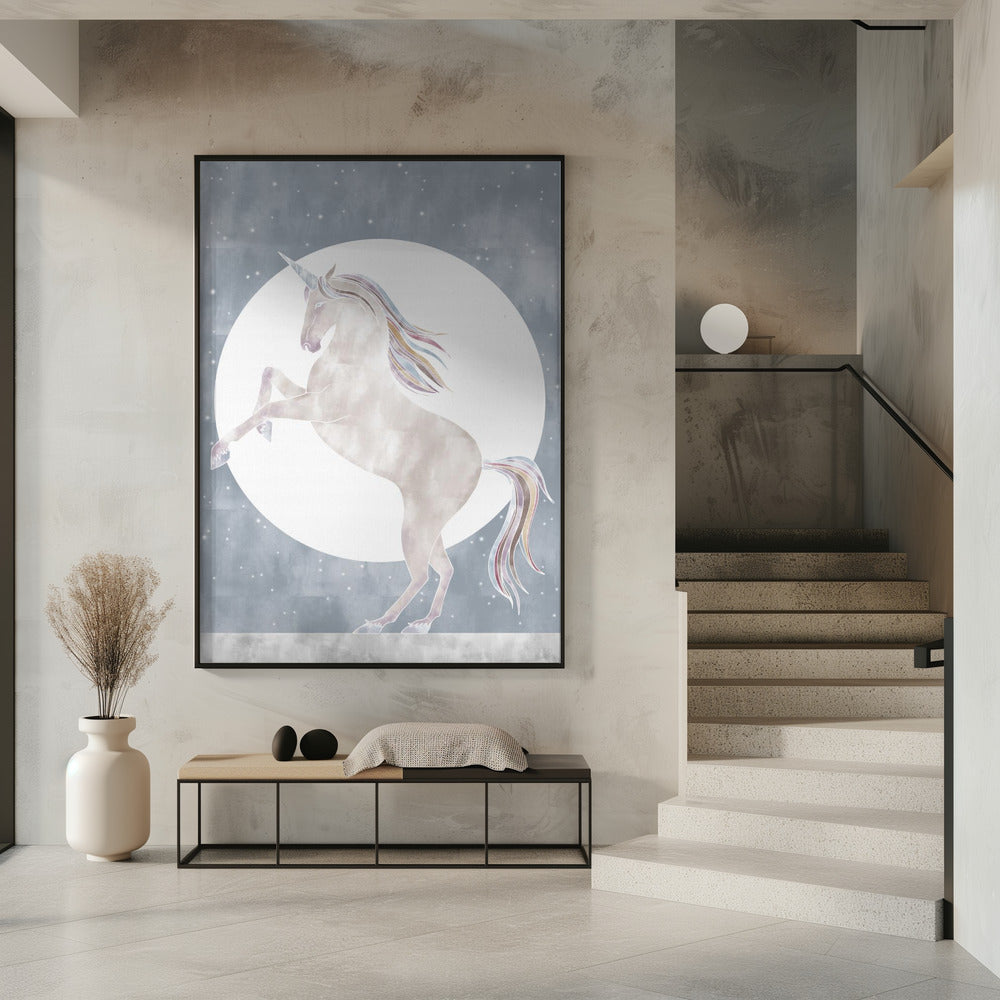 Aufgehendes Einhorn | Poster