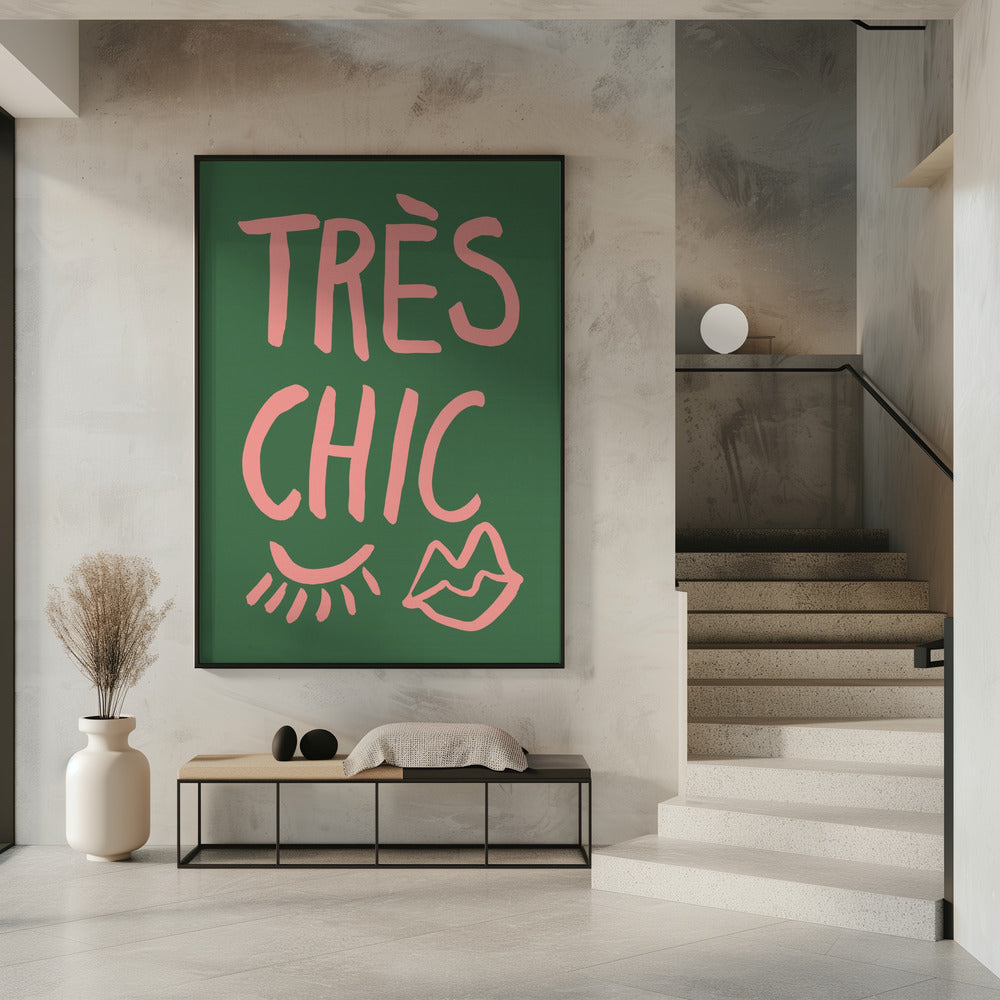 Très Chic Grün | Poster