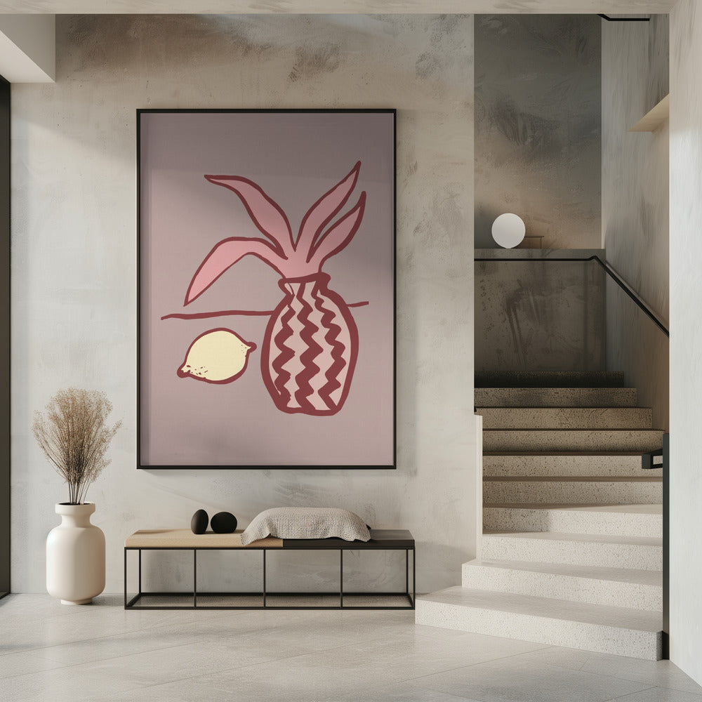 Rosa Zitrone | Poster