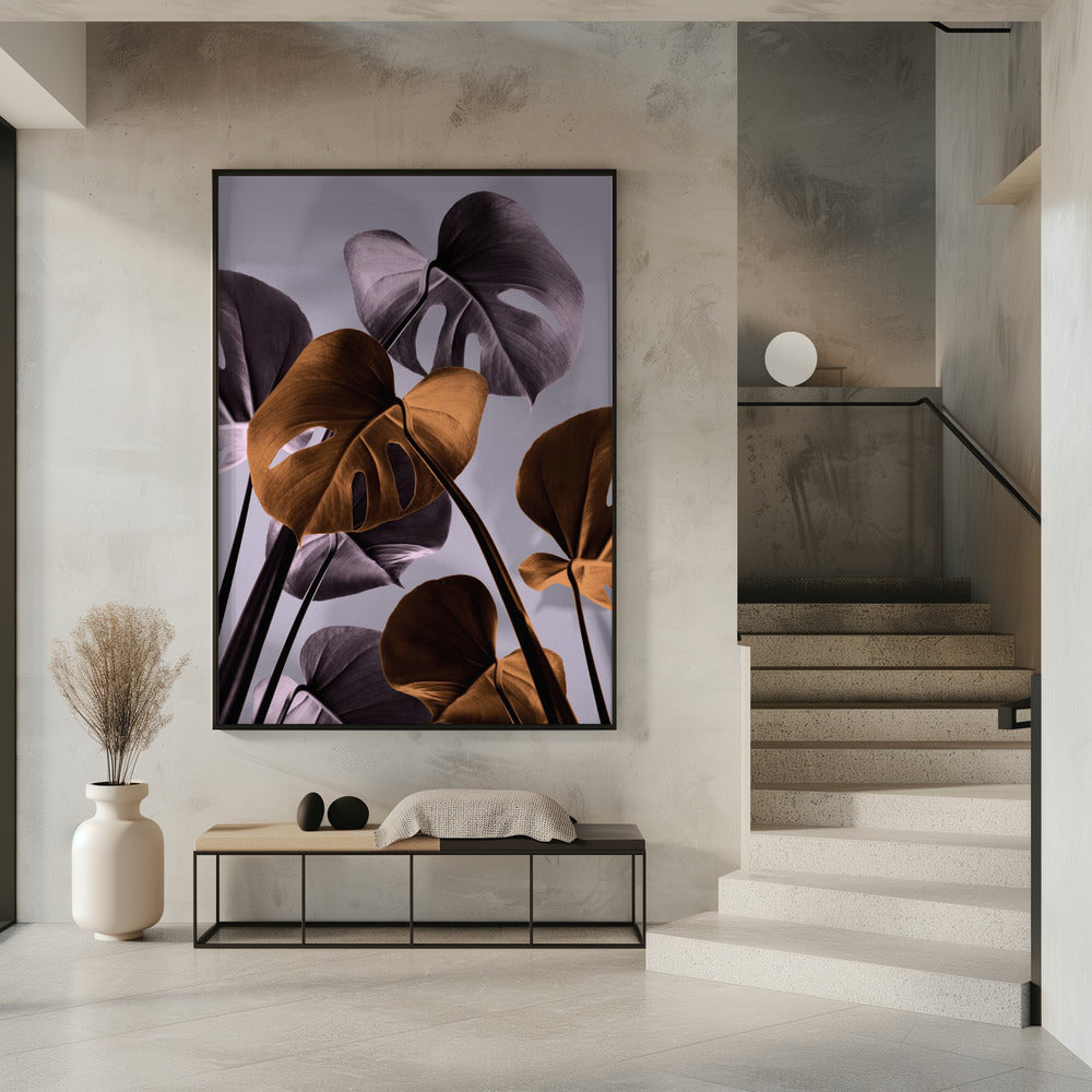 Monstera Lila 01 | Poster