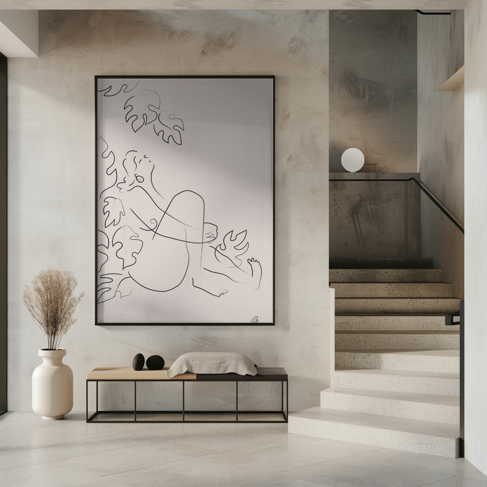Embrace Nature Beige | Poster