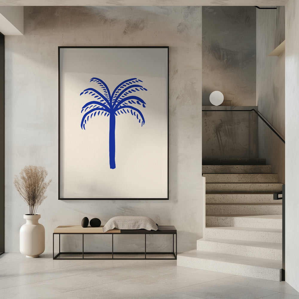 Blaue Palme | Poster