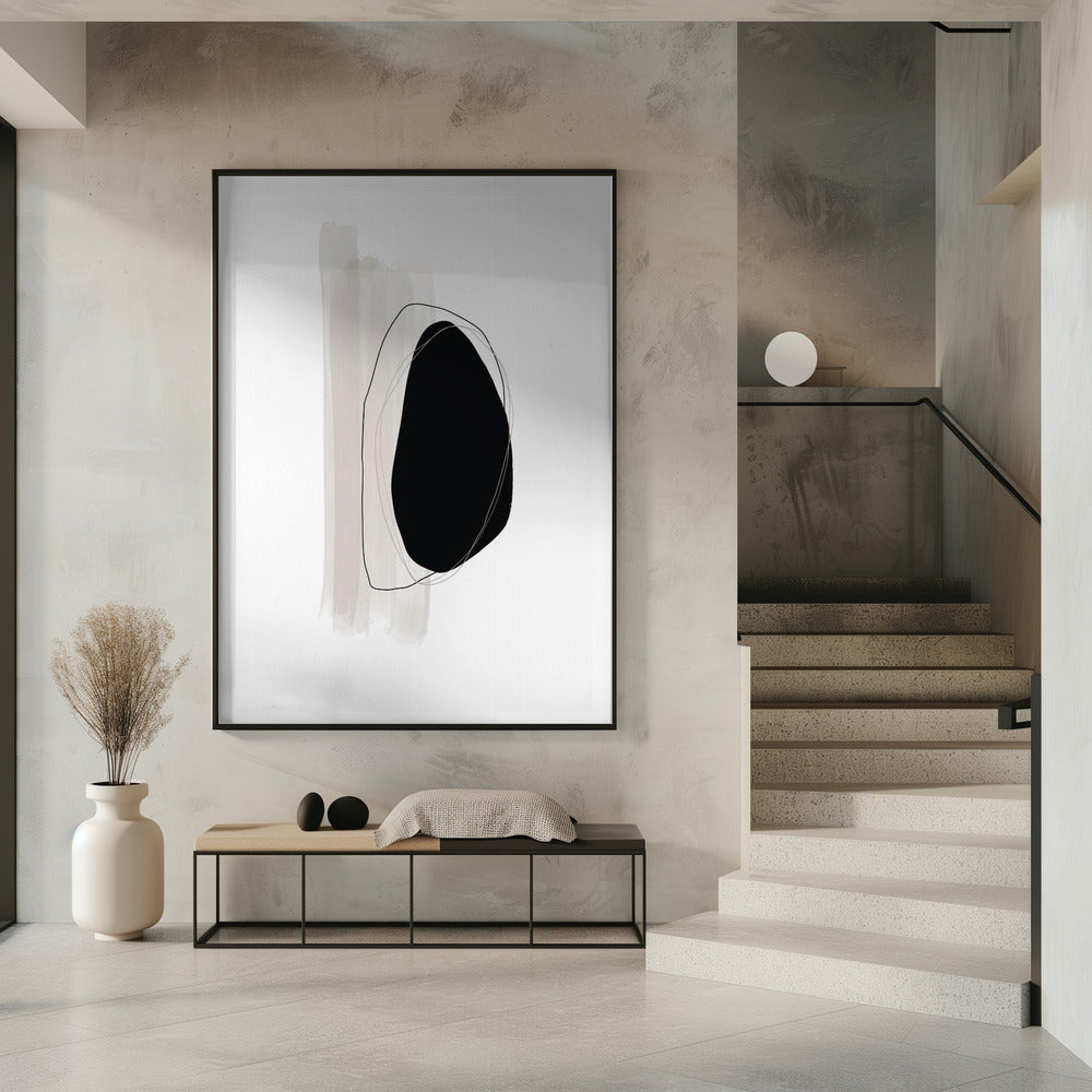 Monochrome Stille | Poster