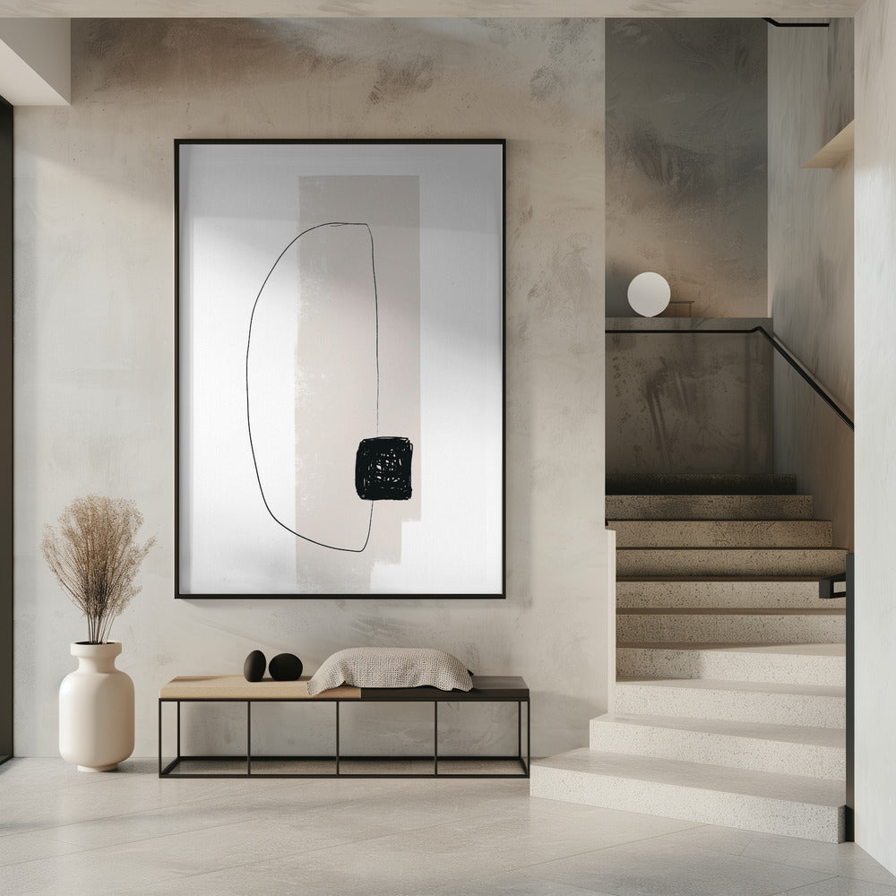Minimalistische Harmonie | Poster