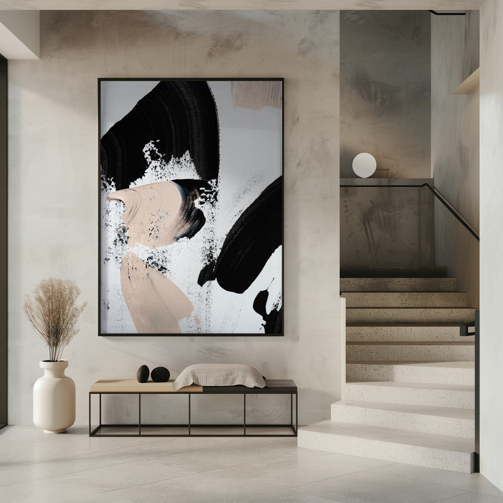 Schwarz und Nackt | Poster