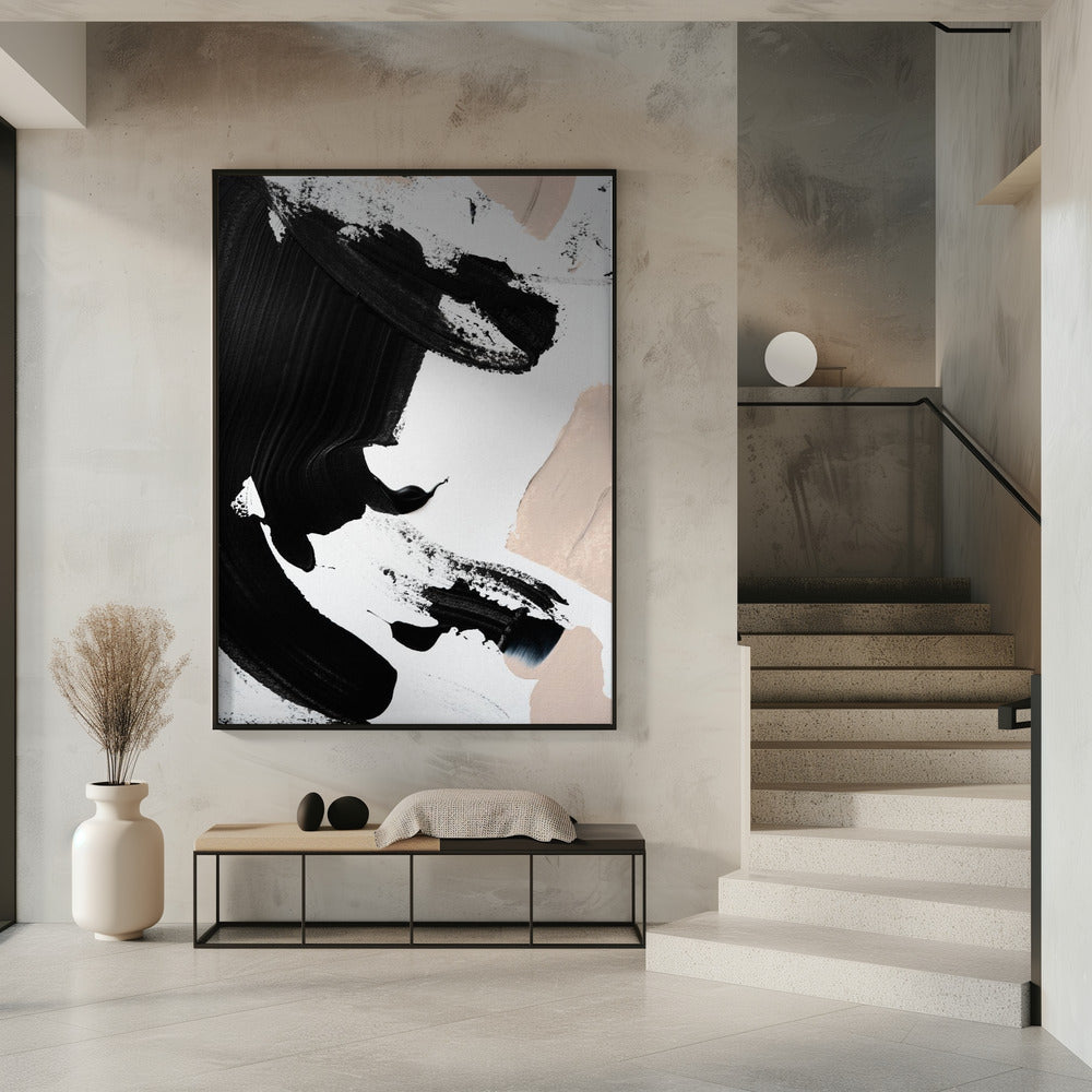 Schwarz und Nackt | Poster