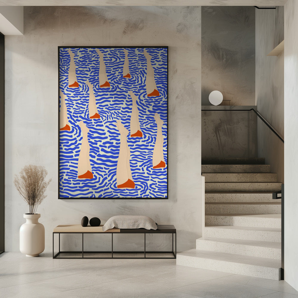 Bañistas | Poster