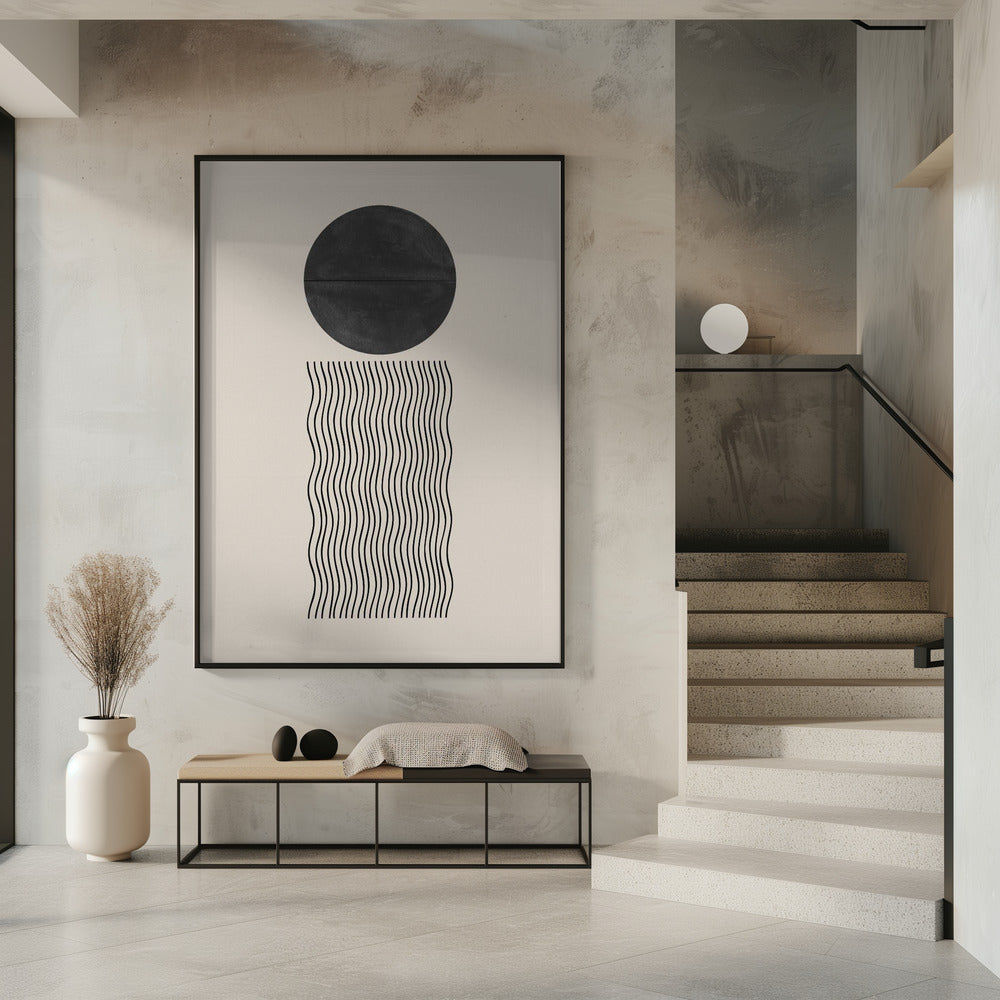 Wave and Eclipse | Poster