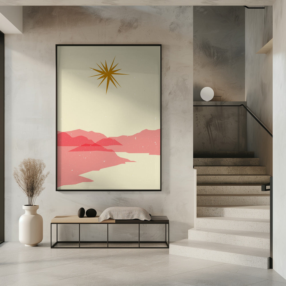 Sonnige Landschaft | Poster