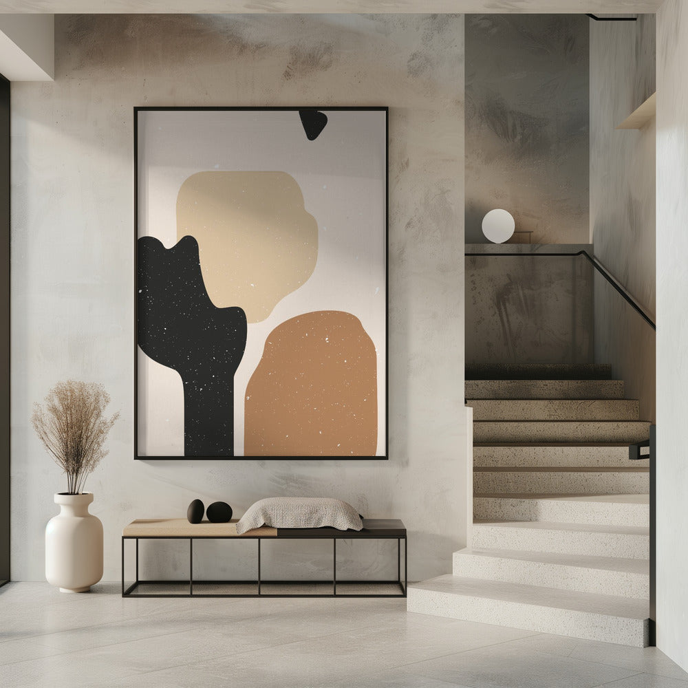 Abstrakte Komposition 1 | Poster