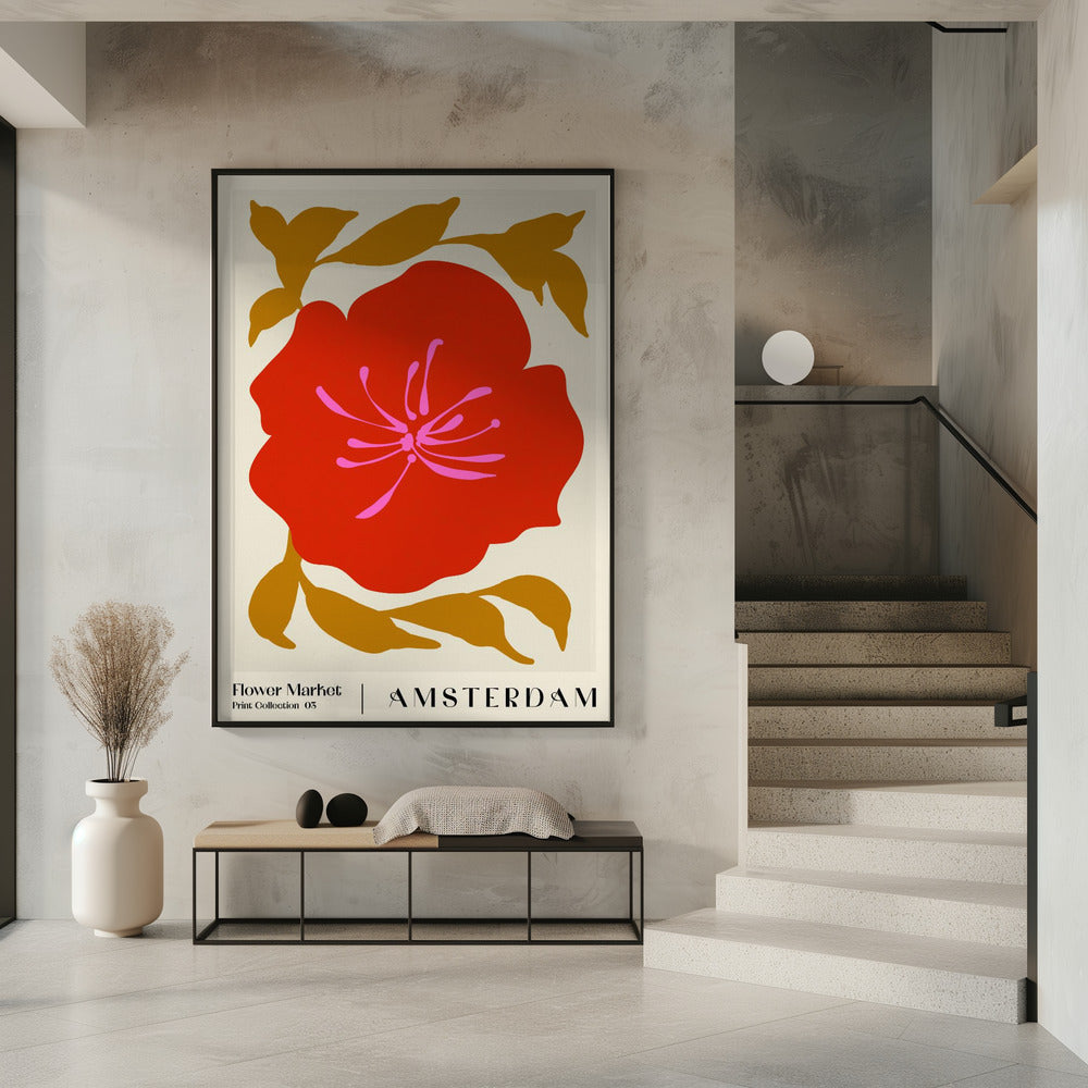 Blumenmarkt. Amsterdam | Poster