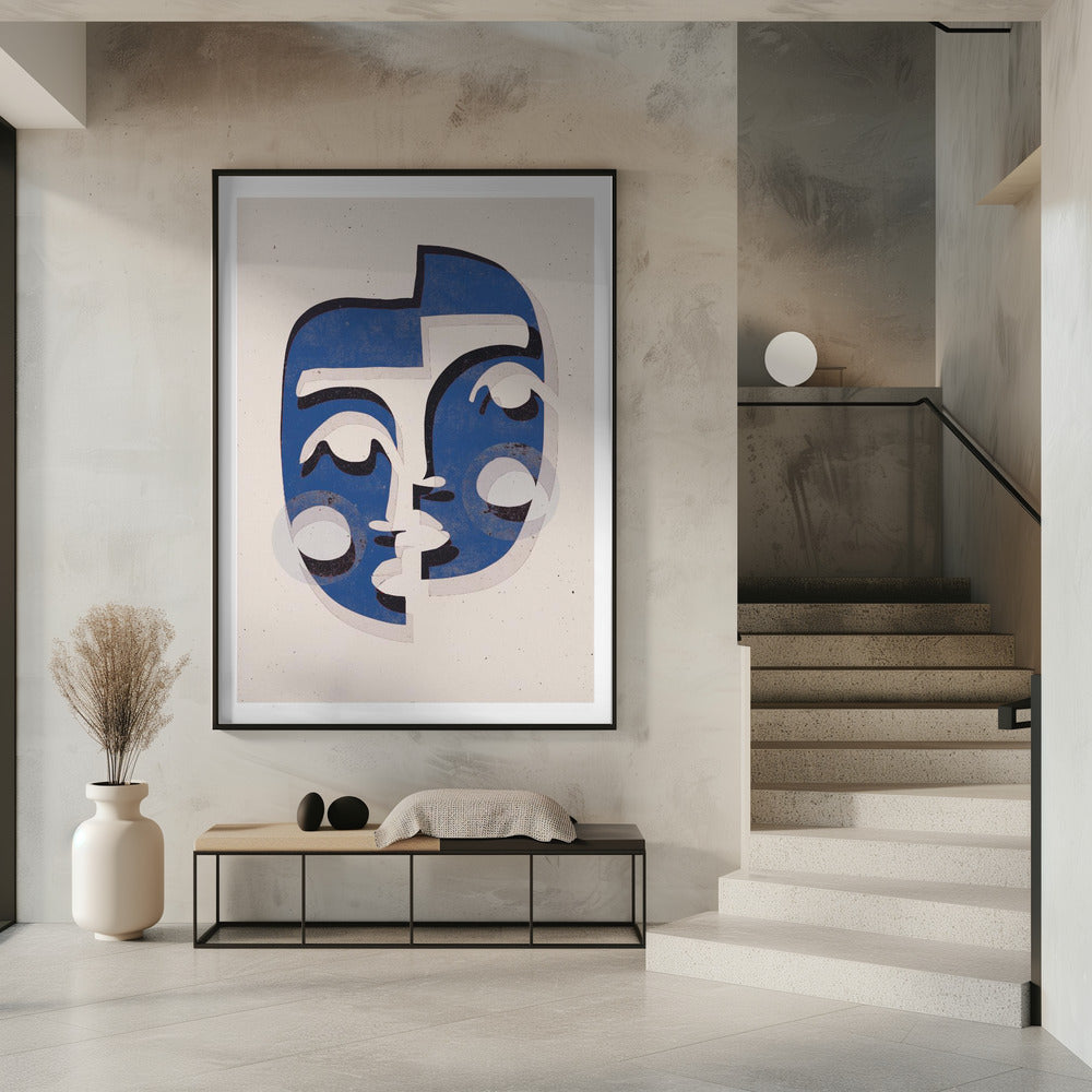 Fragmentierte Gesichter | Poster