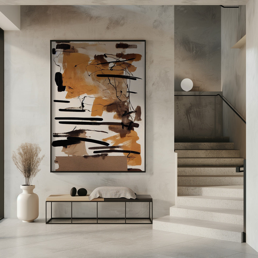 Earthy Strokes | Poster
