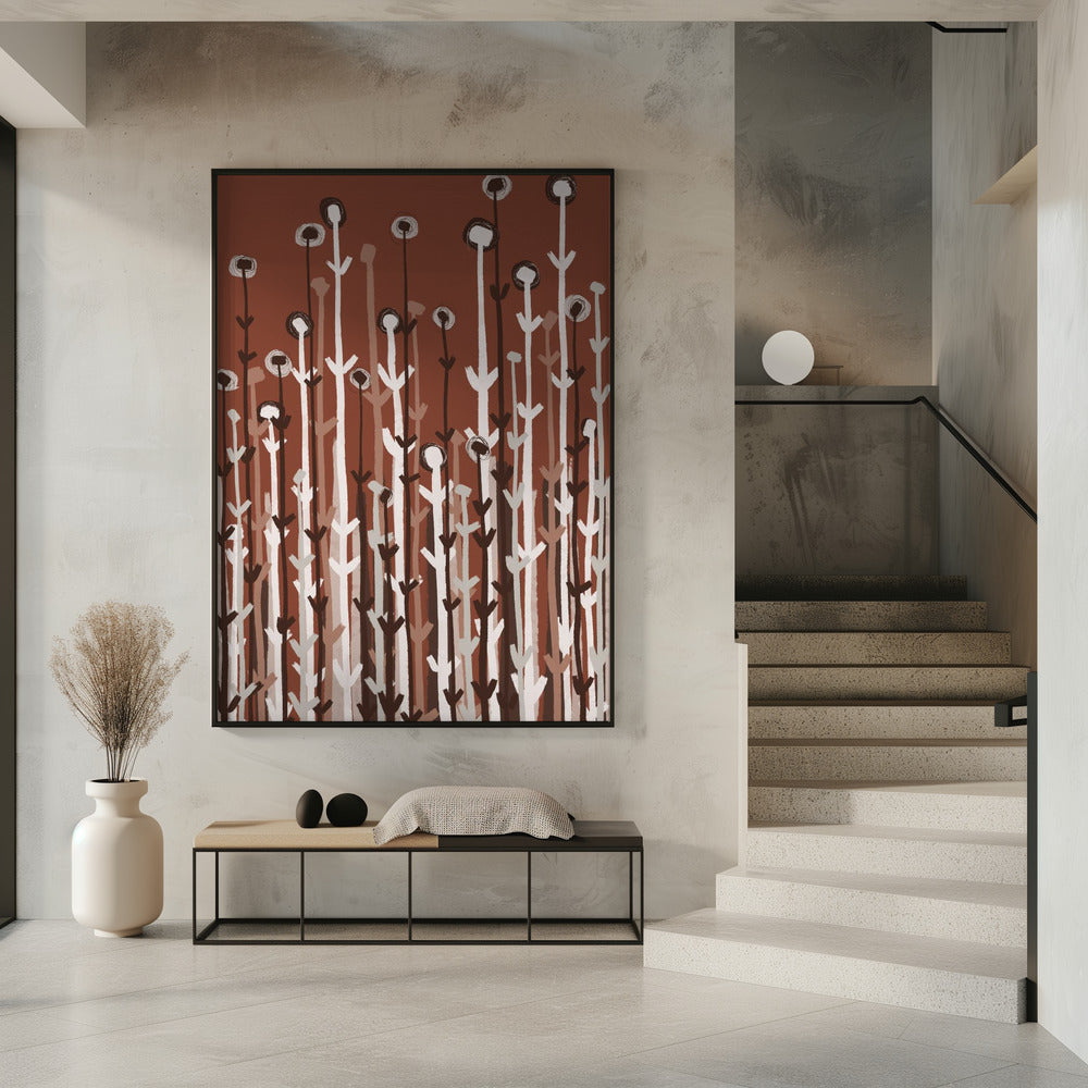 Whimsical Stems | Poster