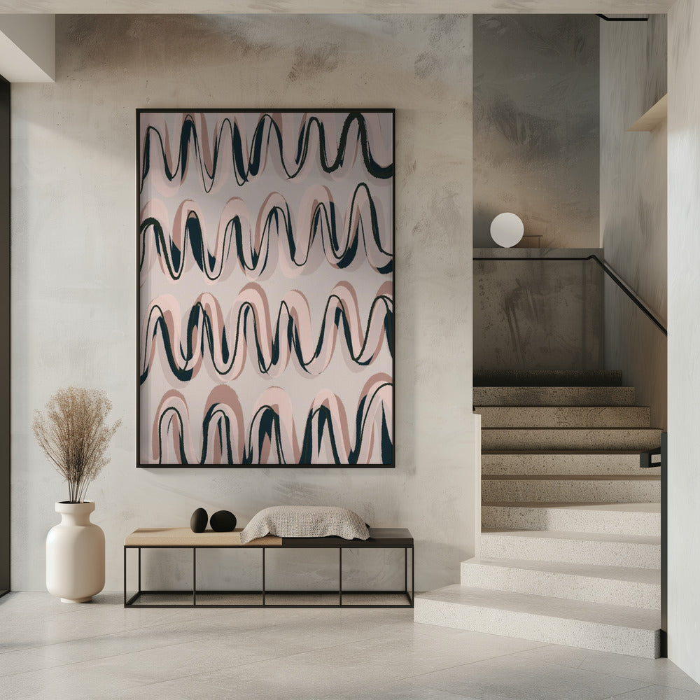 Rhythmische Wellen | Poster
