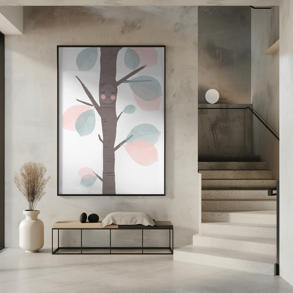 Wunderliche Baumumarmung | Poster