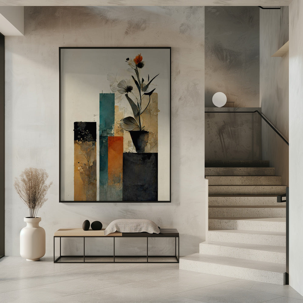 Abstrakte Blüten | Poster