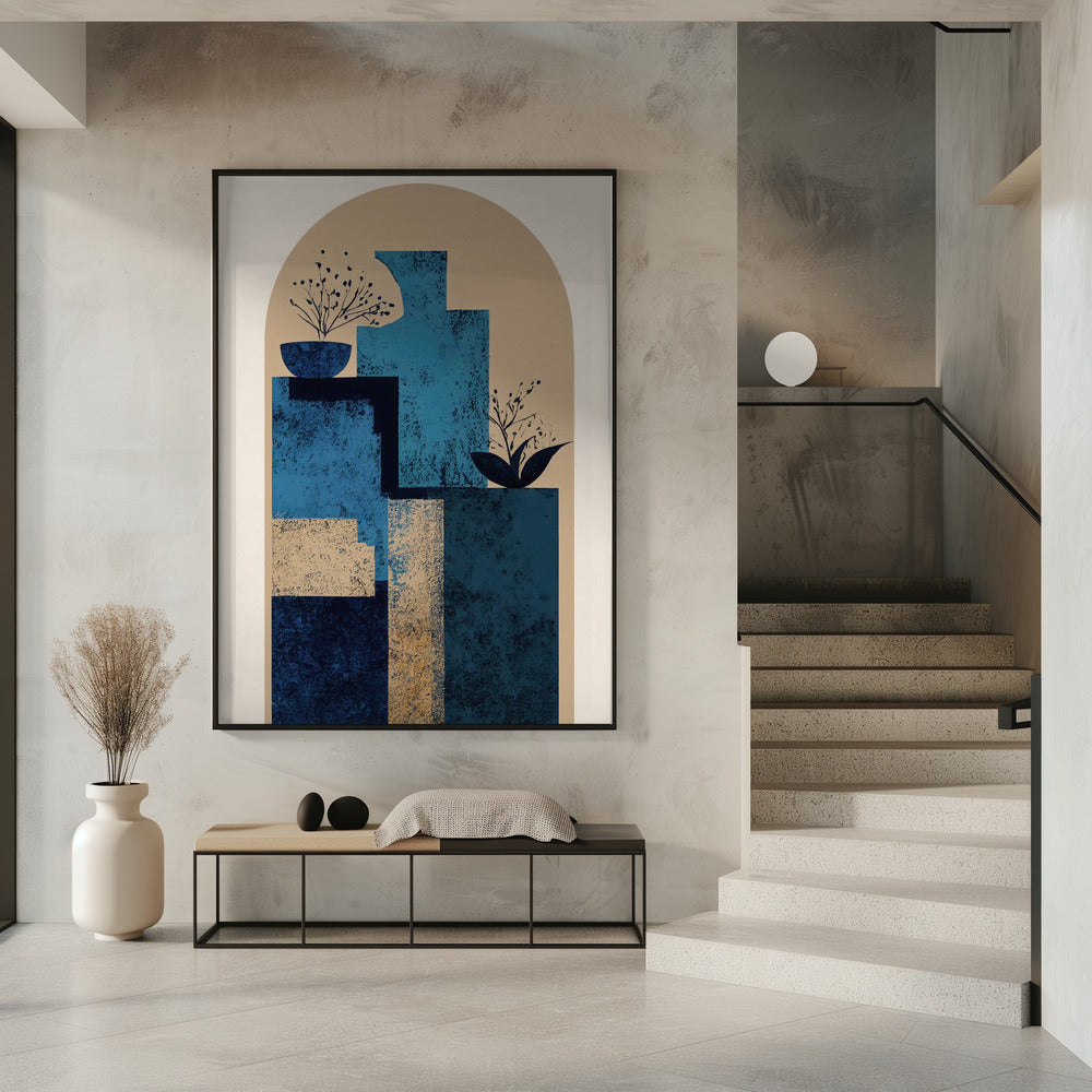 Blue Vase | Poster