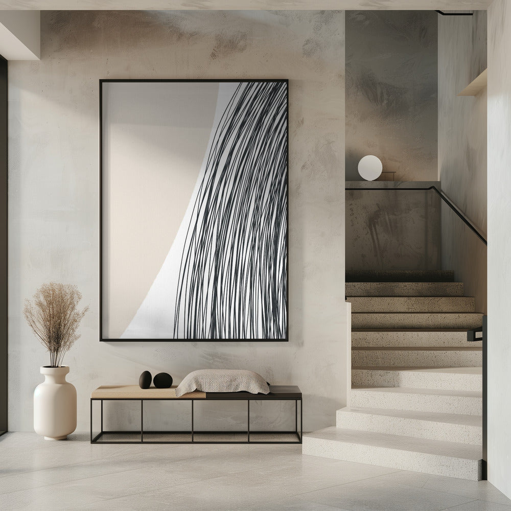 Harmonie geschwungener Linien | Poster