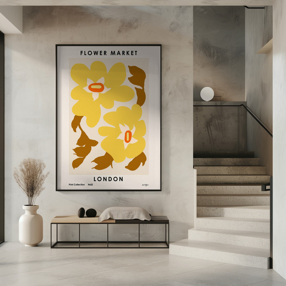 Blumenmarkt. London | Poster