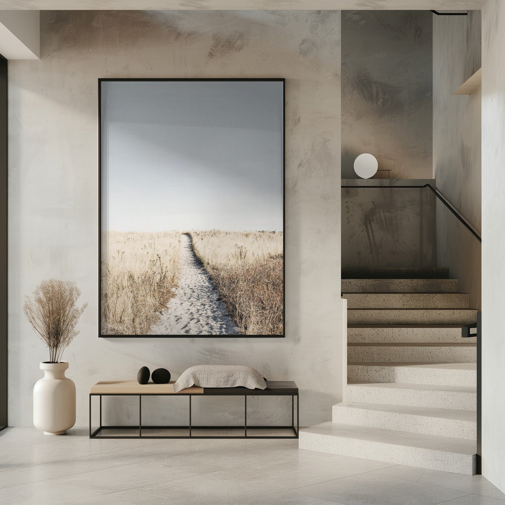 Zum Strand | Poster