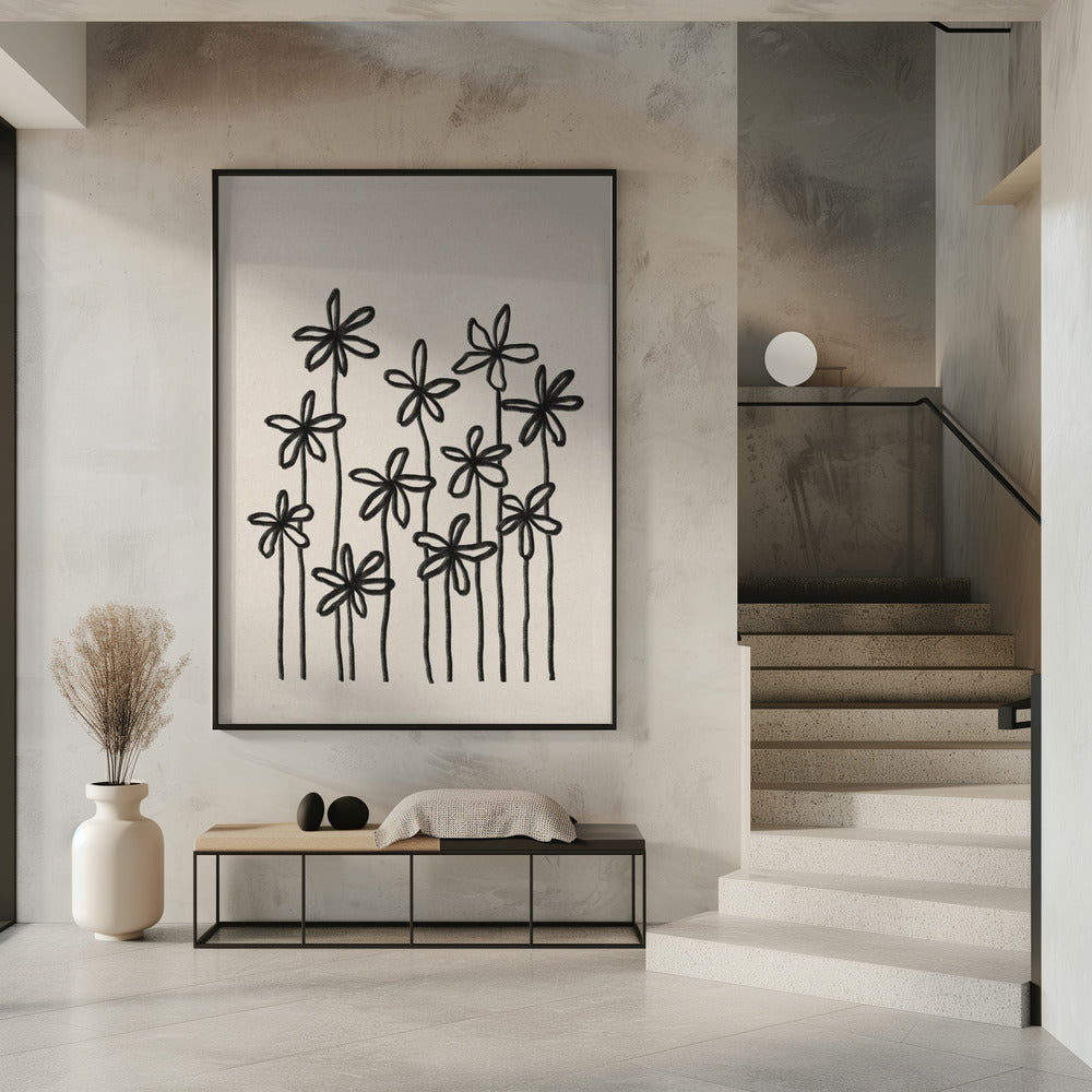 Ein Blumenfeld | Poster
