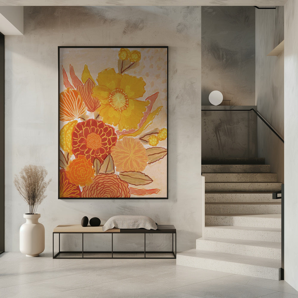 Magischer Blumenstrauß | Poster