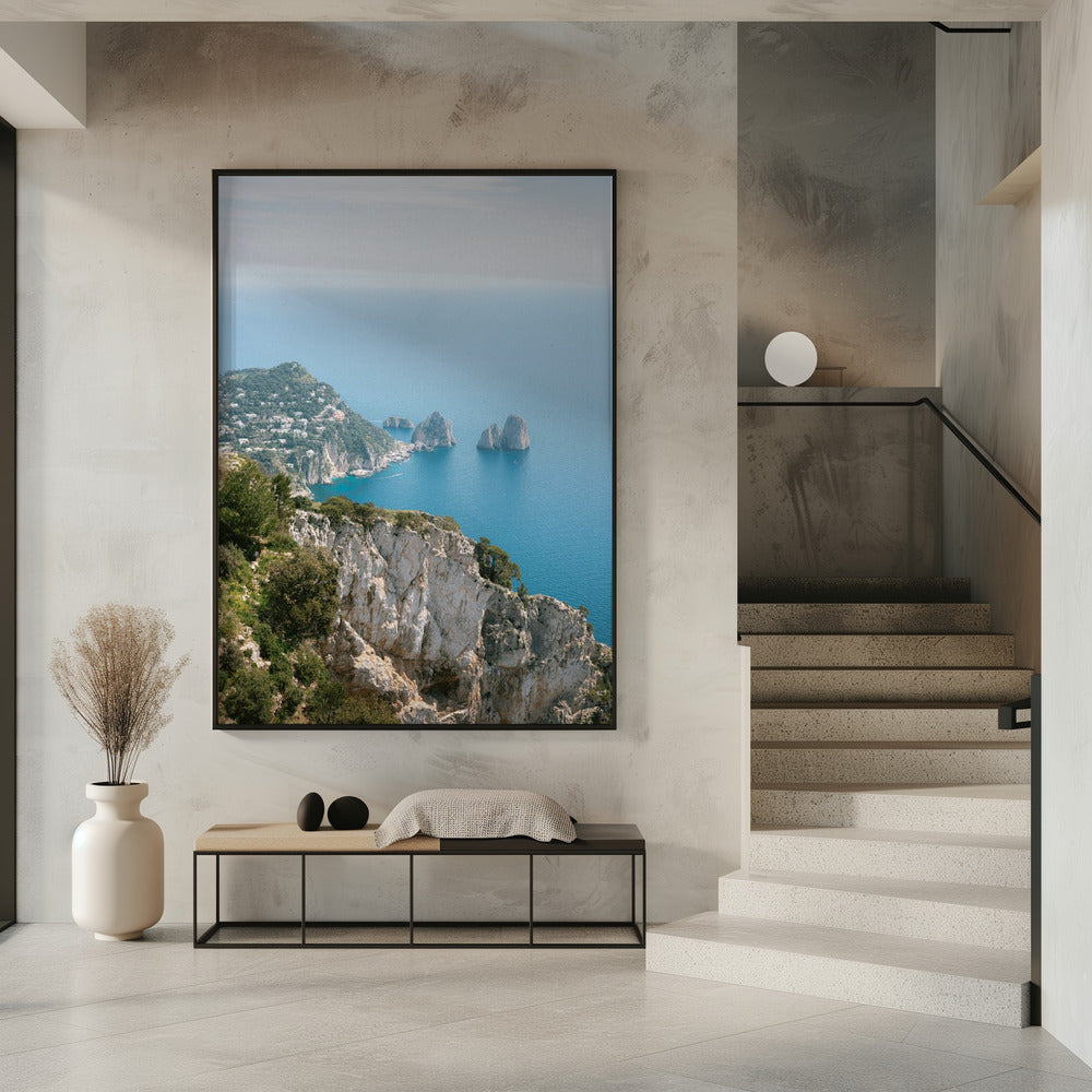Küste von Capri, Italien | Poster