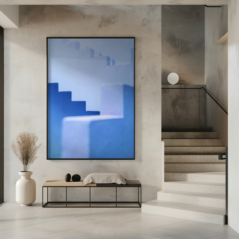 Muralla Roja in Blau | Poster