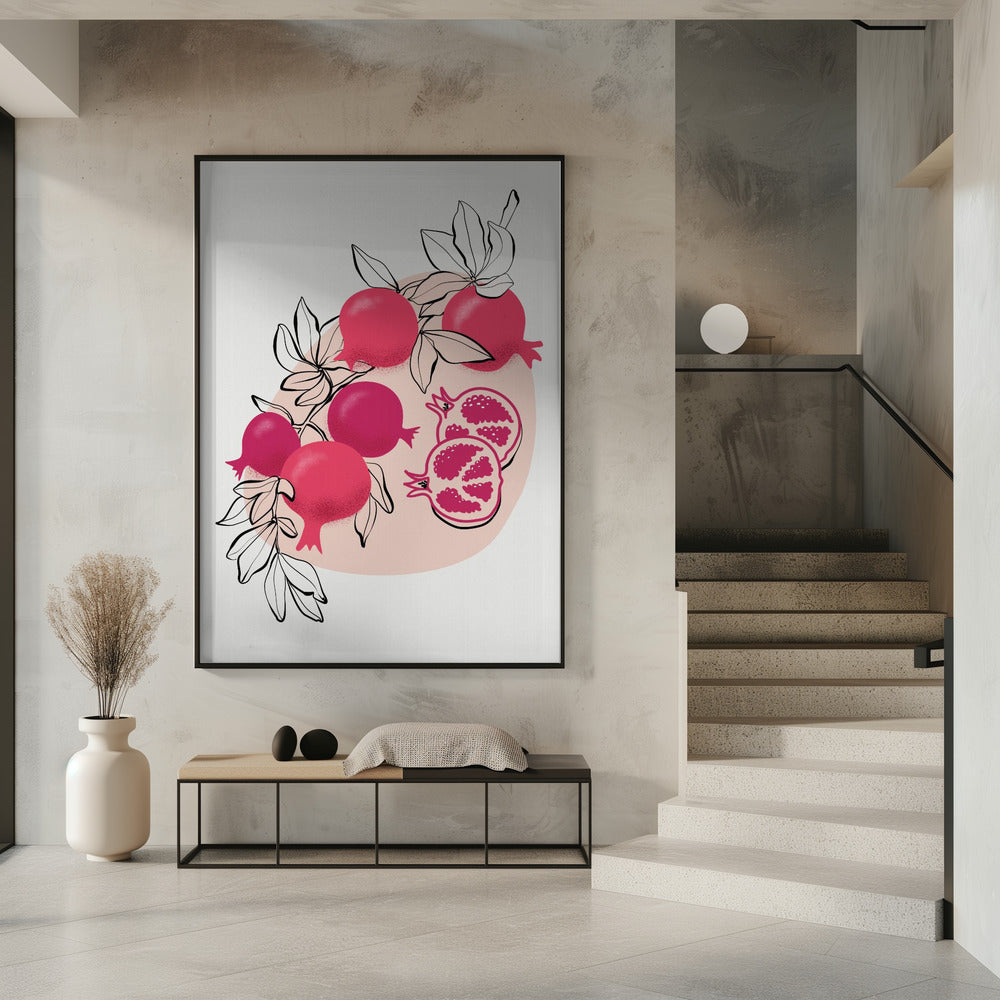 Fathia Granatäpfel | Poster