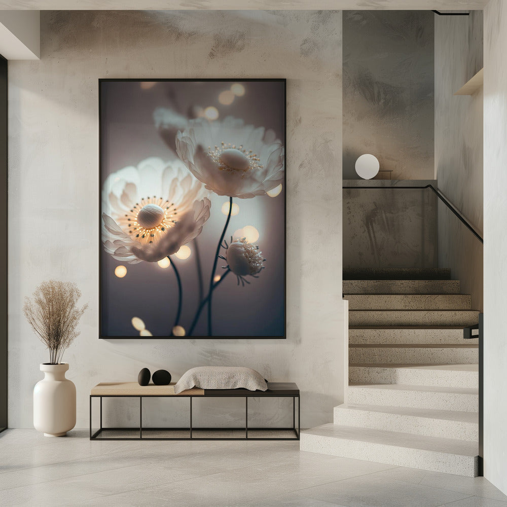 Verträumte Blüten | Poster