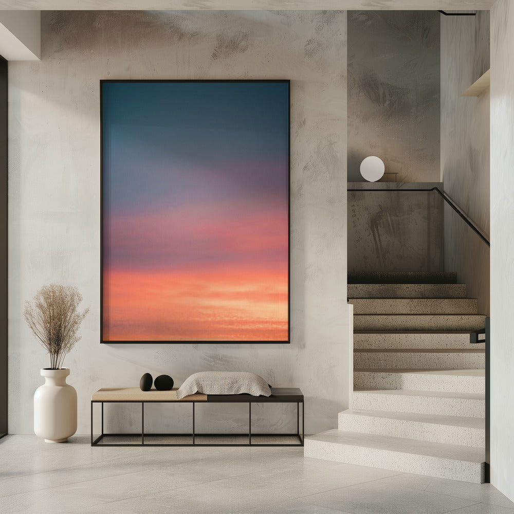 Bunter Sonnenuntergang 1 | Poster