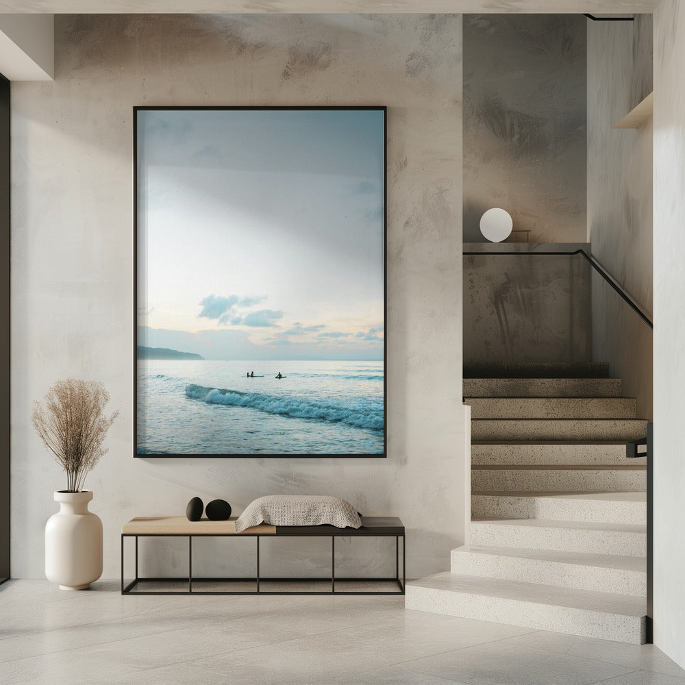 Sobald dein Board das Wasser berührt | Poster