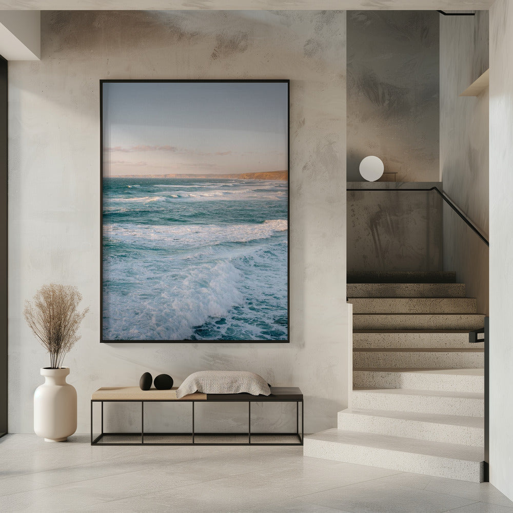 Praia Bordeira winkt Portugal | Poster