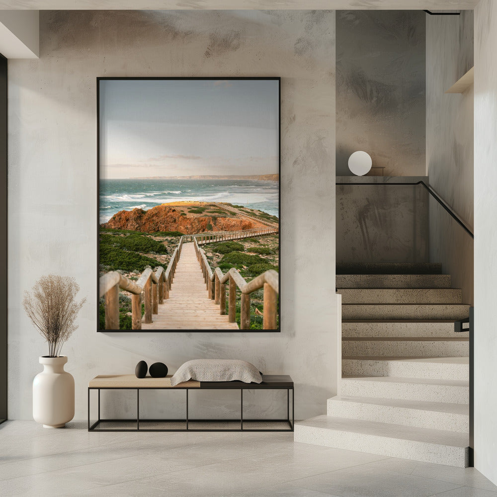 Spazierweg in die Algarve | Poster