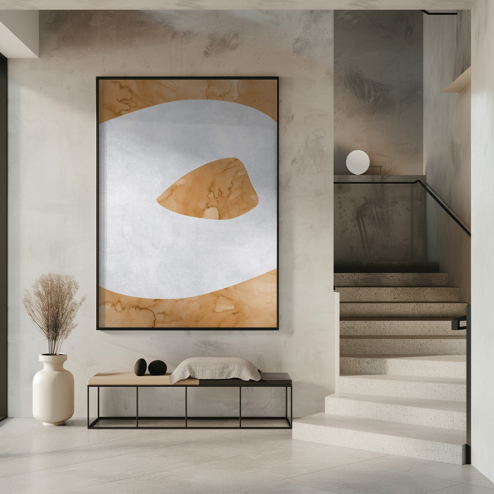 Abstract Lake Crater view | Poster