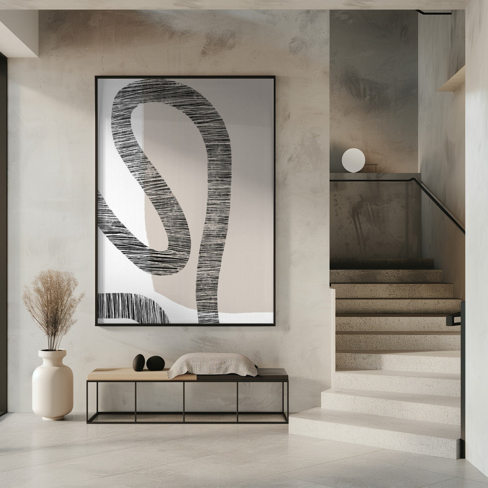 Gebogene Texturen | Poster