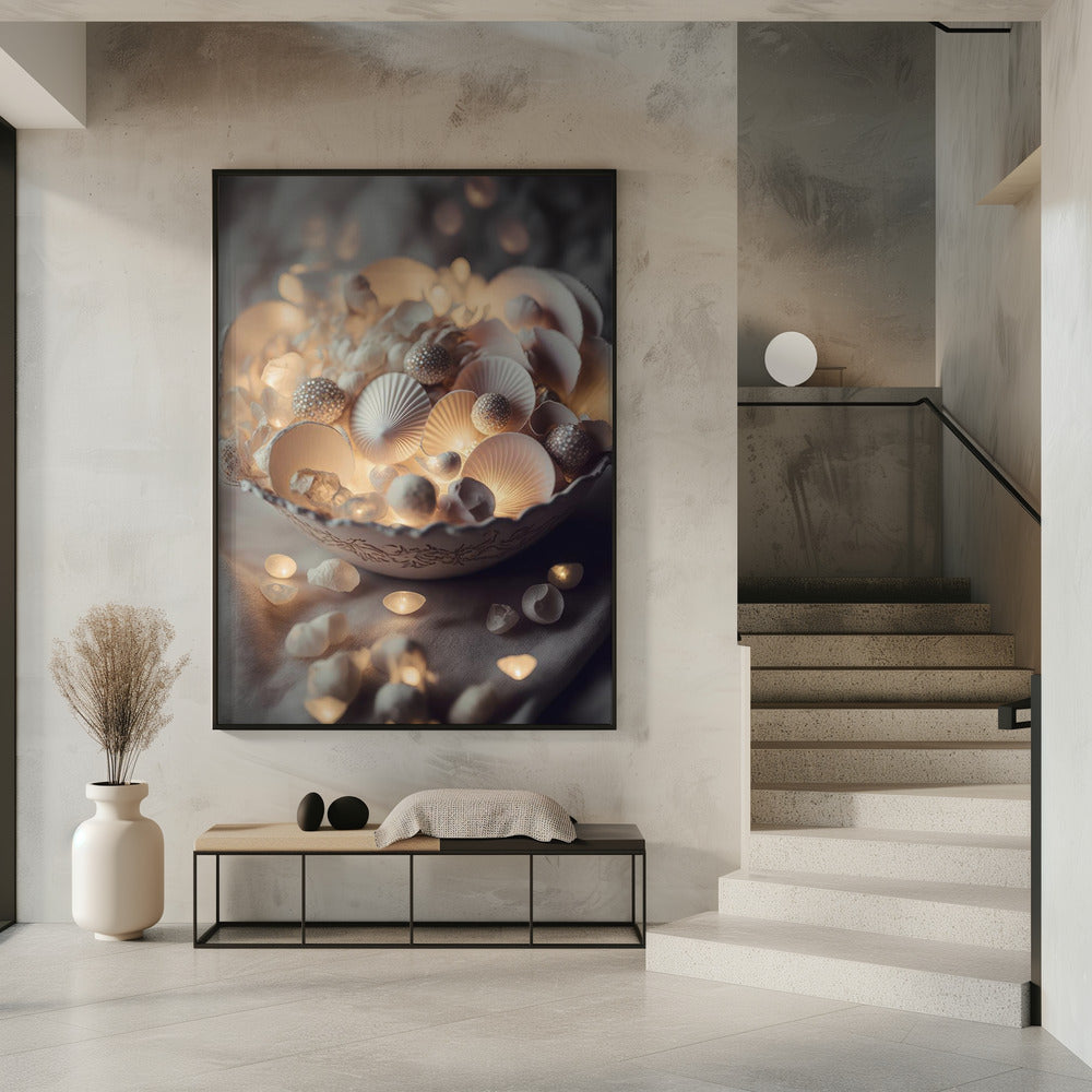 Verzauberte Leuchtmuscheln | Poster
