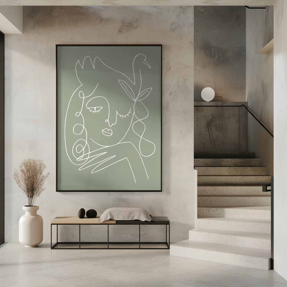 Frau Grün | Poster
