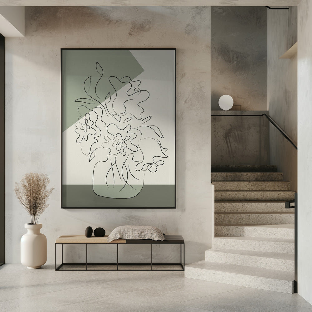Blumengrün | Poster