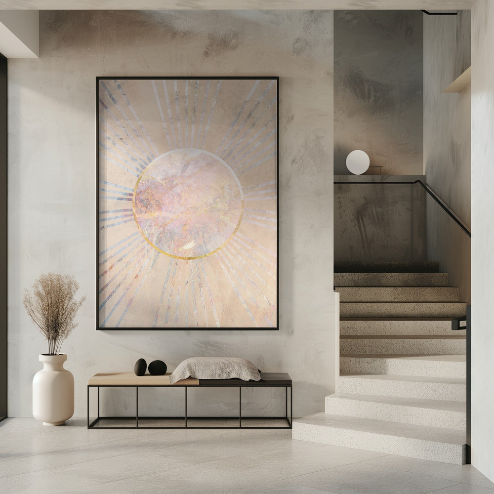 Boho Sonnenstrahlen | Poster