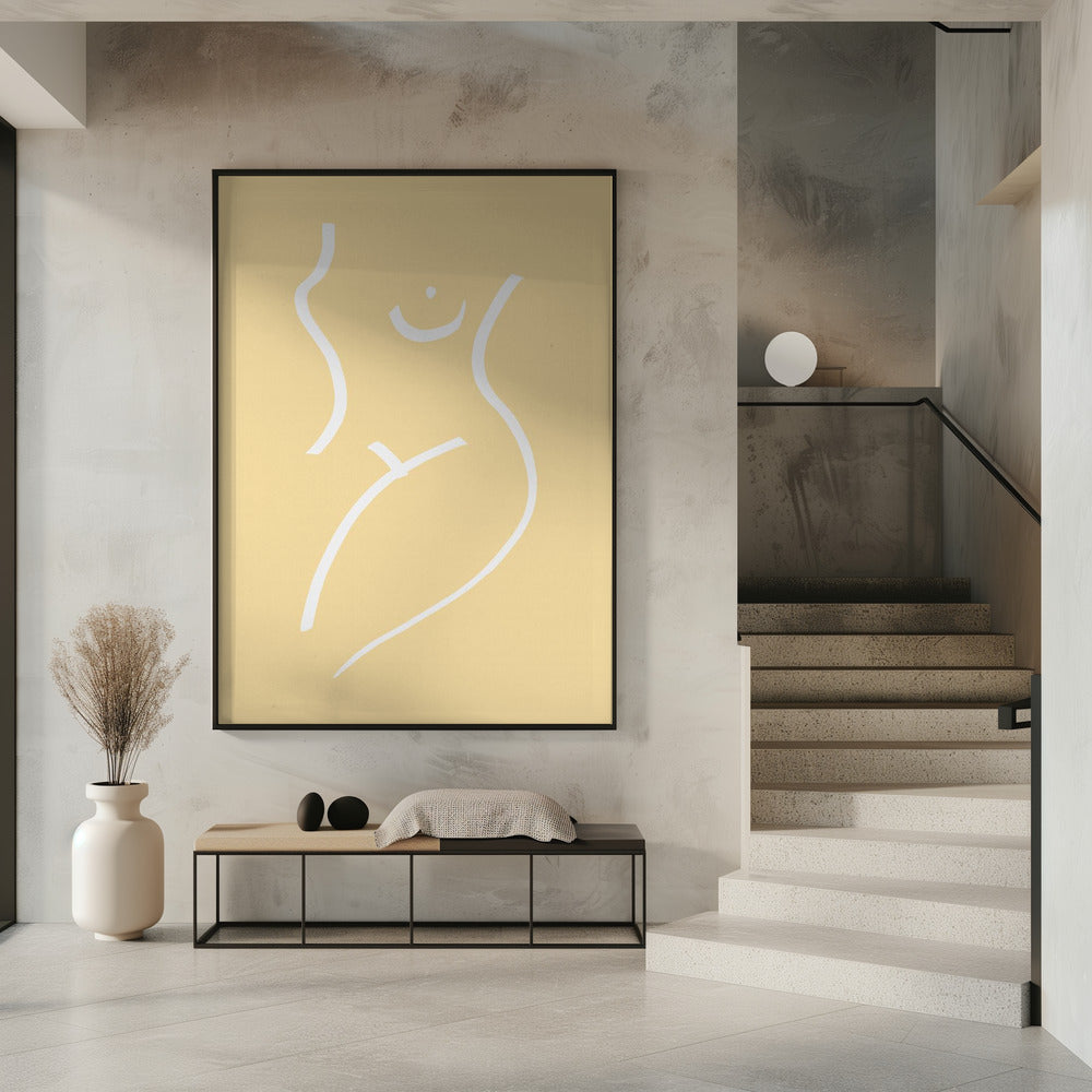 Nacktgelb | Poster