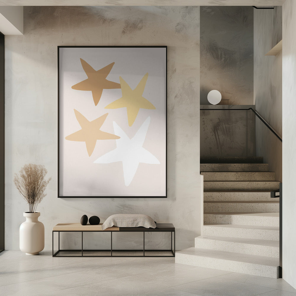 Sterne Gelb | Poster