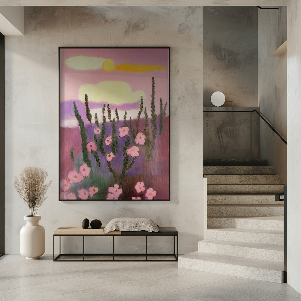 Wüstenblüte Sonnenaufgang | Poster