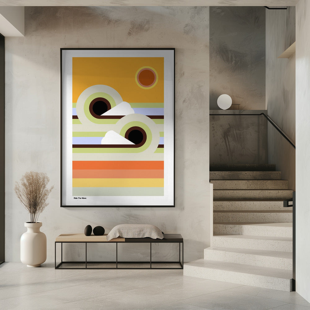 Ride the Wave Sonnenaufgang | Poster