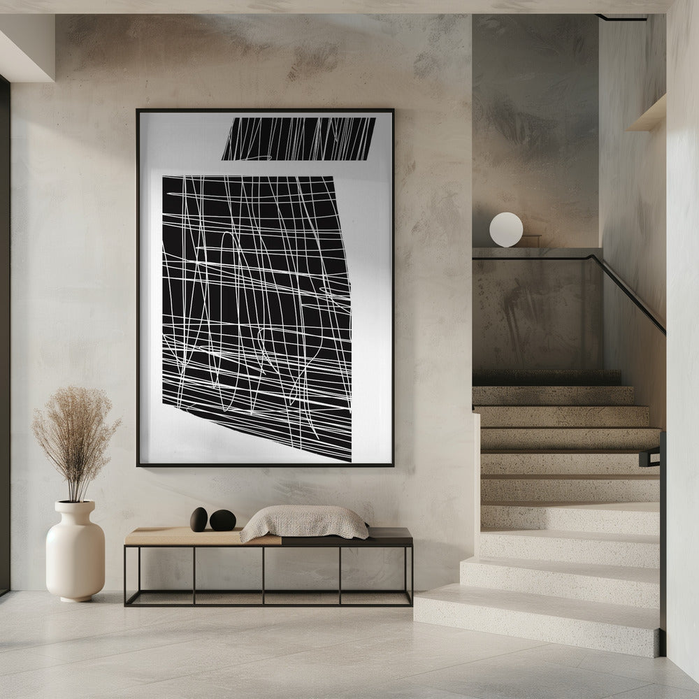 Chaotischer Linientanz | Poster