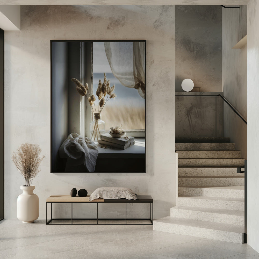 Ruhiger Fensterblick | Poster