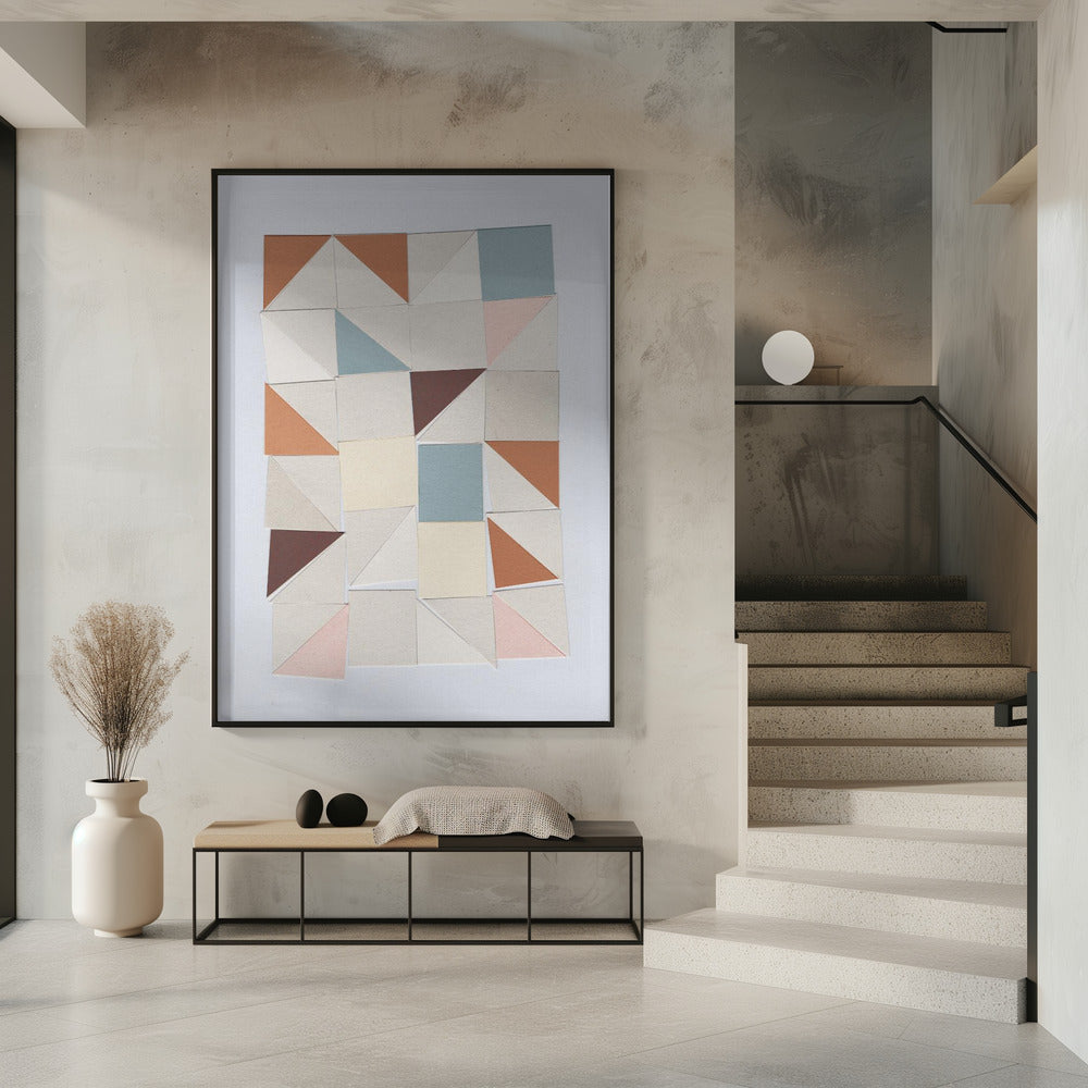 Pastel Geometrics | Poster