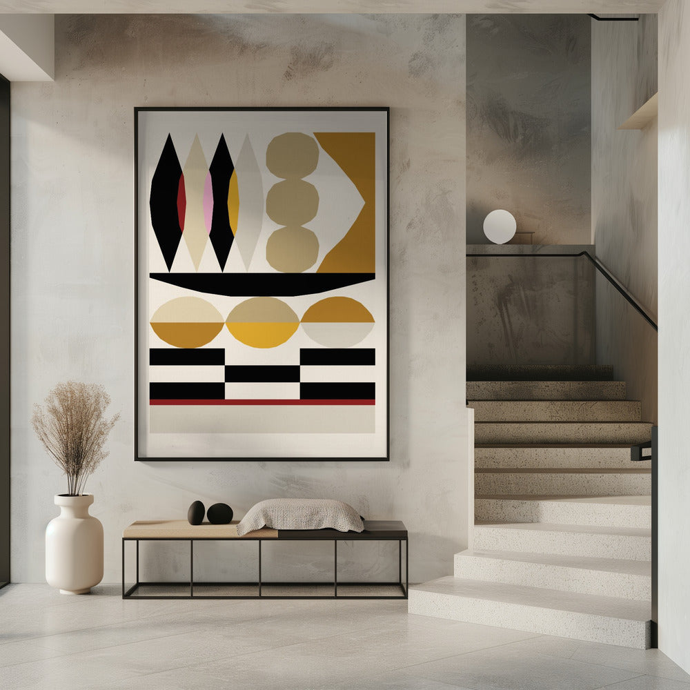 Abstrakte Komposition 25 | Poster